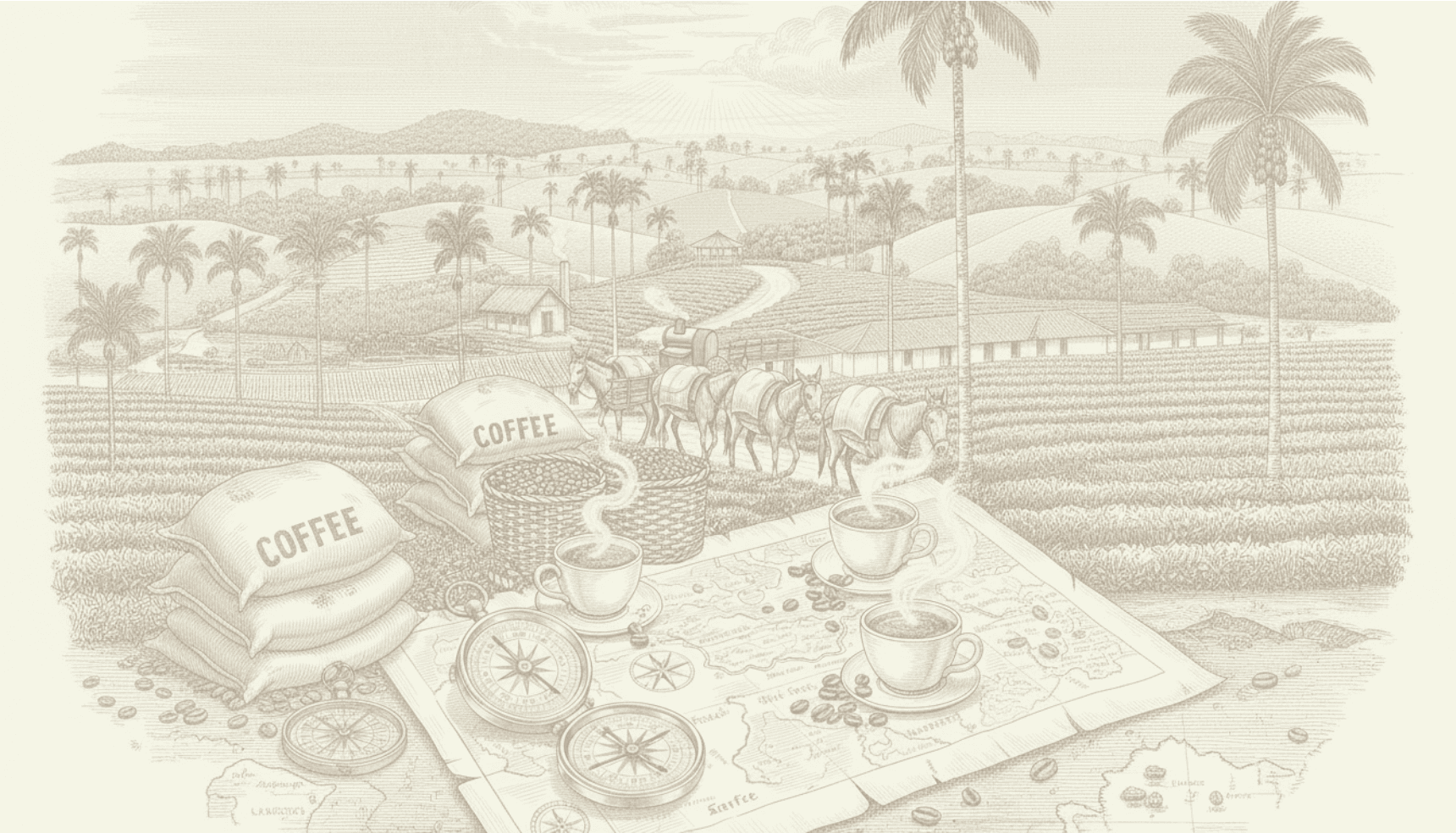 Coffee landscape