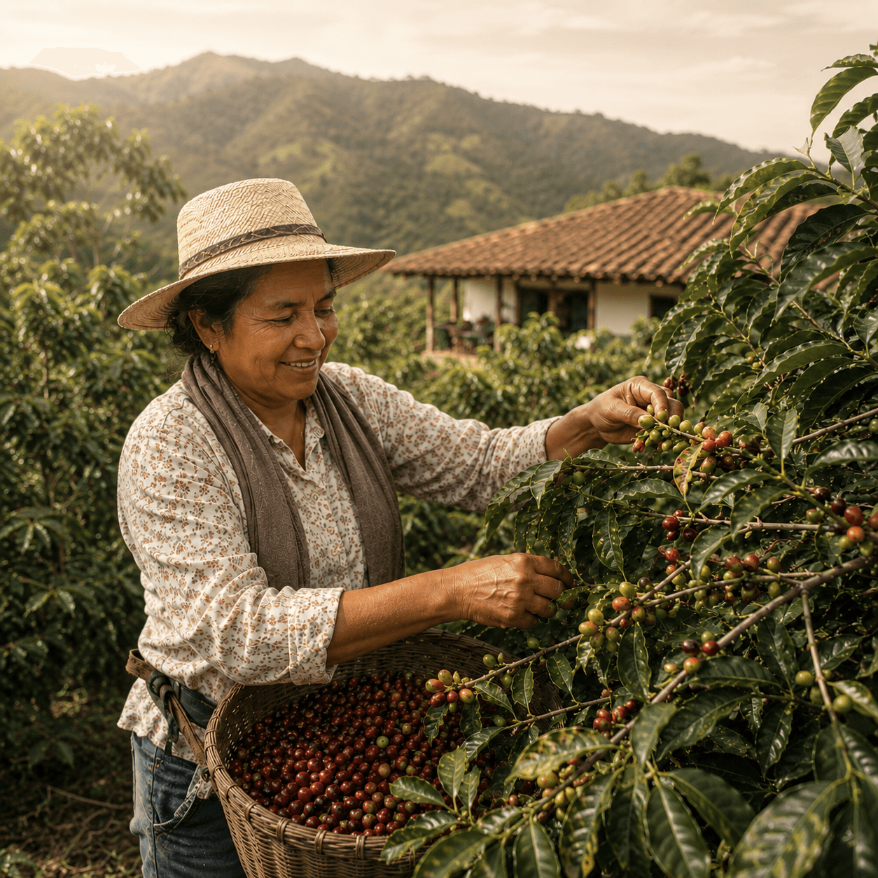 COLOMBIA coffee origin