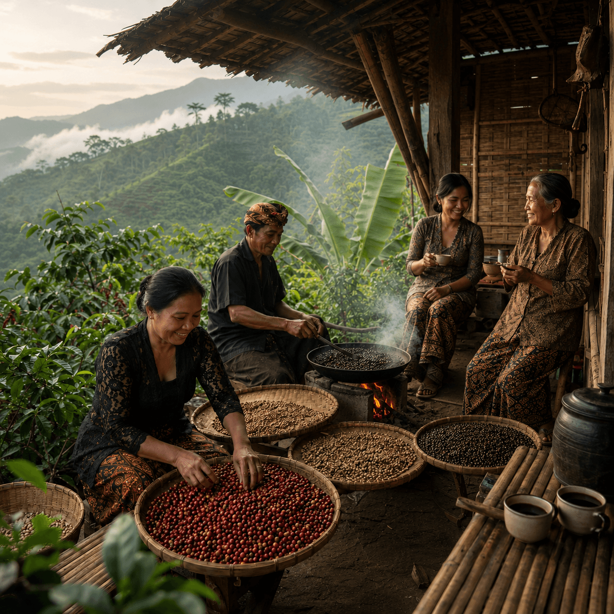 INDONESIA coffee origin